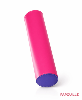 Motricité - Module de Motricité Bébé - Module cylindre bicolore en mousse pvc diam. 15 cm x l. 60 cm fuchsia parme