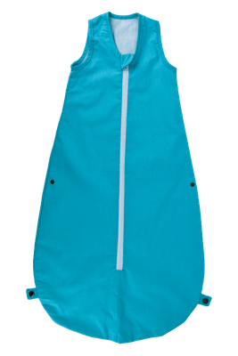 Couchage - Turbulette, Gigoteuse - Gigoteuse été jersey doublée éponge 90x110 cm - Turquoise