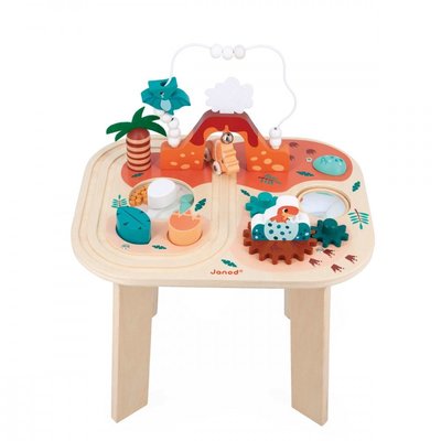 Jouets - Jouets à Empiler ou à Encastrer - Table d'activités dinosaure 