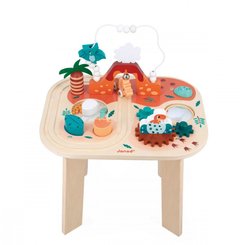 Jouets - Jouets à Empiler ou à Encastrer - Table d'activités dinosaure 