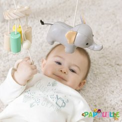 Jouets - Tapis et Jeux d'Éveil, Portiques d'Activité - Arche d'éveil en bois pastel la jungle