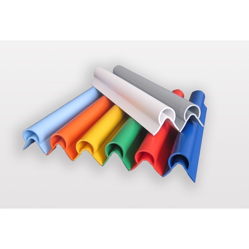 Protection d'angle PVC 4 x 4 x 100 cm Orange