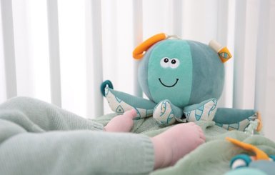 Jouets - Hochets et Jouets Sensoriels - DE // La pieuvre de manipulation