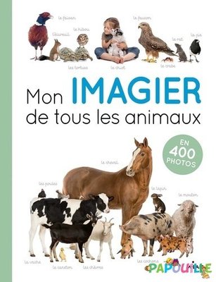 Jeux - Livres - Livre mon imagier de tous les animaux