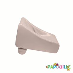 Puériculture - Transat Bébé, Balancelle Bébé - Transat sans armature en mousse pvc avec boudin beige