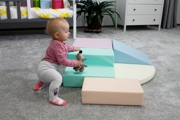 Motricité - Parcours de Motricité Crèche - Kit de motricité en mousse 5 pièces