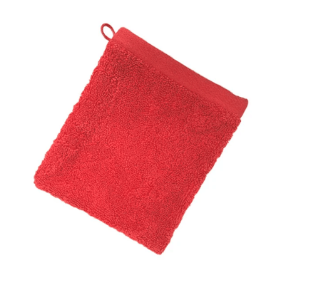 Change - Linge de Toilette Bébé, Enfant - Gant de toilette - haute résistance - rouge