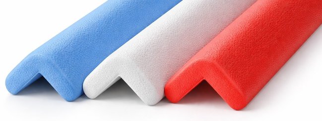 Médical et Prévention - Protection et Sécurité (EPI) - Protection d'angle de mur en mousse gris