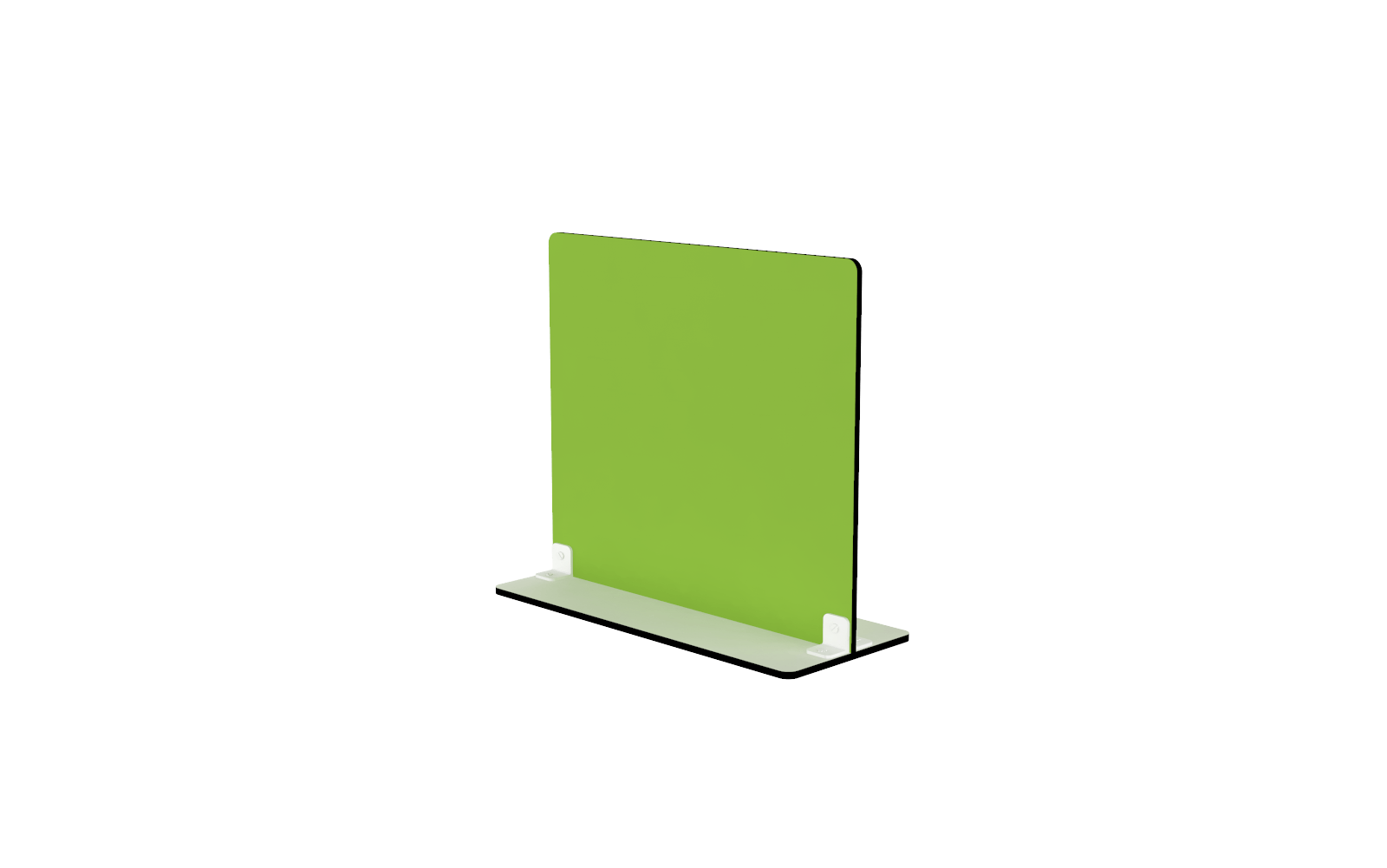 Cloison carré auto-portée 70 x 60 cm - vert