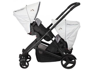 Looping Baby - APPOLLO Poussette jumelle compacte BLACK COLLECTION