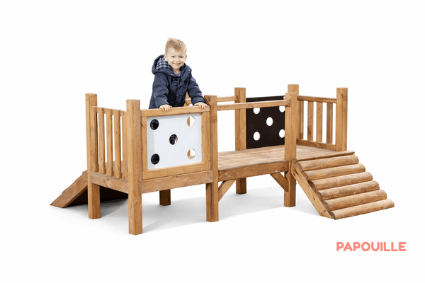 Mobilier - Aire de jeux et structure extérieure - Structure de jeux - 3 ans +