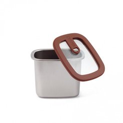 Repas - Accessoires Repas - Boite de conservation - 60 cl - Inox micro-ondable