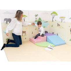 Motricité - Parcours de Motricité Crèche - Parcours de motricité 4 pièces - H 24 cm