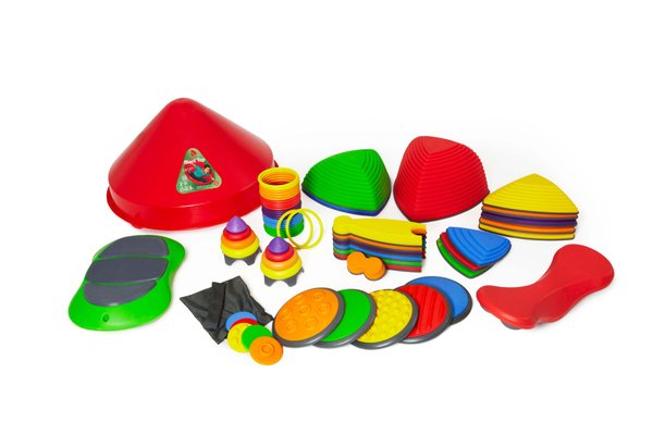 Jeux - Bascules et Équilibre - Kit de motricité enfant 10 pièces