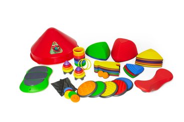 Jeux - Bascules et Équilibre - Kit de motricité enfant 10 pièces
