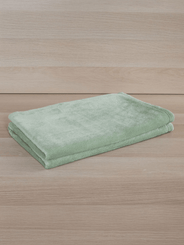 Couchage - Couverture de Lit Enfant - Couverture polaire microfibre vert amande 75 x 115cm