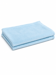 Couchage - Couverture de Lit Enfant - Couverture polaire microfibre turquoise pour couchette 75 x 115 cm