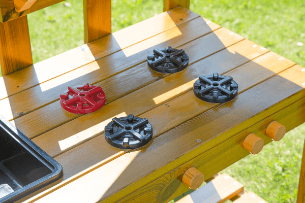 Mobilier - Aire de jeux et structure extérieure - Cuisine de jeux avec toit - extérieur