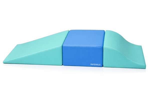 Motricité - Parcours de Motricité Crèche - Kit de 3 modules initiation mini poussin 23cm en mousse pvc v4