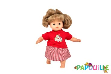 Jouets - Poupons, Peluches et Accessoires - Poupée corps mou avec cheveux 30cm fille