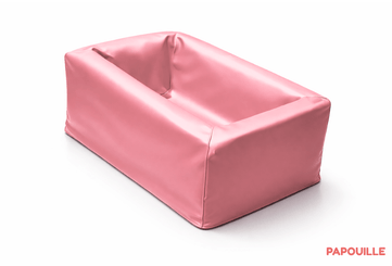 Motricité - Module de Motricité Enfant - Module de rangement nid à balles en mousse pvc rose