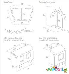Mobilier - Aire de jeux et structure extérieure - Tunnel de jeux rocky extérieur spécial collectivité
