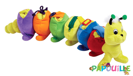 Motricité - Motricité Fine - De // peluche chenille de manipulation