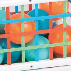 Jouets - Jouets à Empiler ou à Encastrer - Cube de manipulation cage à balles