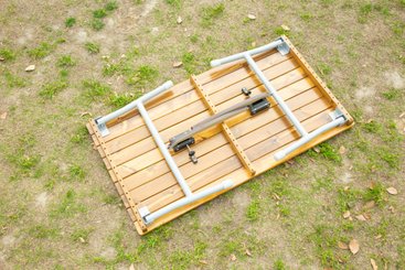 Mobilier - Table crèche et scolaire - Table d'extérieur 120cm. Pliable