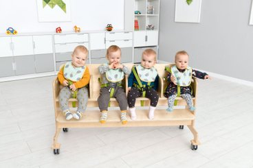 Puériculture - Chaise haute bébé et Siège Repas - Siège repas réglable - 4 places