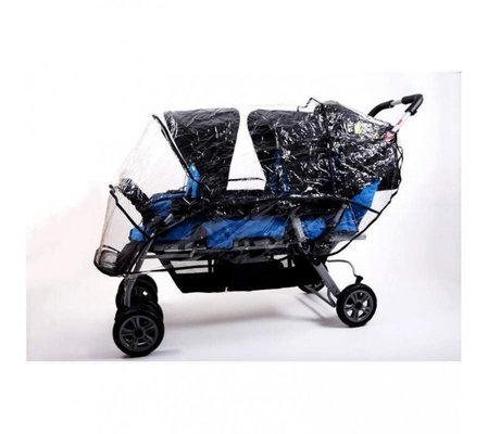 Puériculture - Accessoires de Poussette - Habillage pluie poussette 4 places eco 