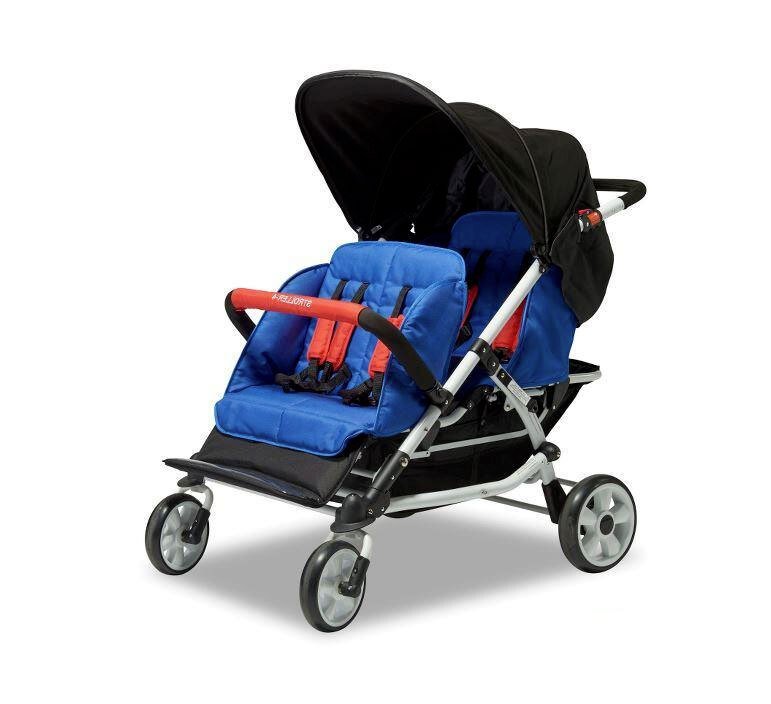 Childhome Childwheels Quadruple (Poussette pour 4) au meilleur