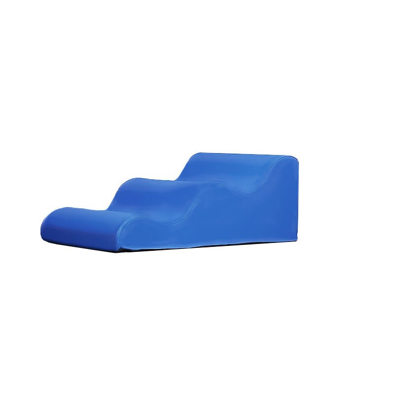 Module petite vague marée en mousse pvc h.23 bleu