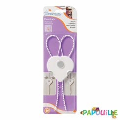 Médical et Prévention - Protection et Sécurité (EPI) - Lot de 2 loquets de sécurité flexi-lock