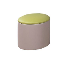 Mobilier - Meuble en mousse et Pouf - Pouf confort dario vernis naturel