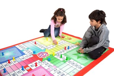 Jouets - Tapis et Jeux d'Éveil, Portiques d'Activité - Tapis de jeux - Ludo 