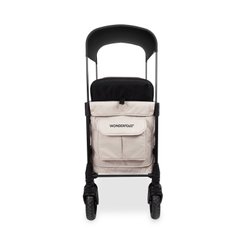 Puériculture - Poussette - Poussette wagon luxe pro 2 places Beige - 6mois +