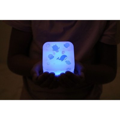 Couchage - Mobile de Lit Bébé et Veilleuse - Cube veilleuse sonore - Océan