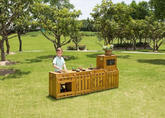Mobilier - Mobilier de jeux d'imitation - Evier d'extérieur en bois 