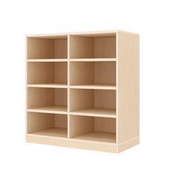 Mobilier - Meuble de rangement scolaire - Meuble de rangement 8 casiers 79 x 80 cm - Lili