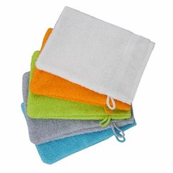 Change - Linge de Toilette Bébé, Enfant - Gant de toilette éponge 20 x 15 cm 400 gr anis