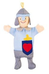 Jouets - Activités Manuelles et Marionnettes  - Lot de 4 marionnettes -   Chevalier, Princesse, Dragon, Reine