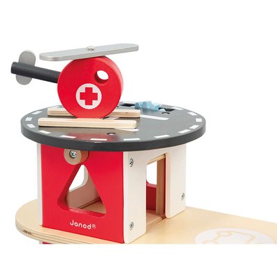 Jouets - Garages, Voitures et Circuits pour Enfant - Caserne de pompier enfant - bois