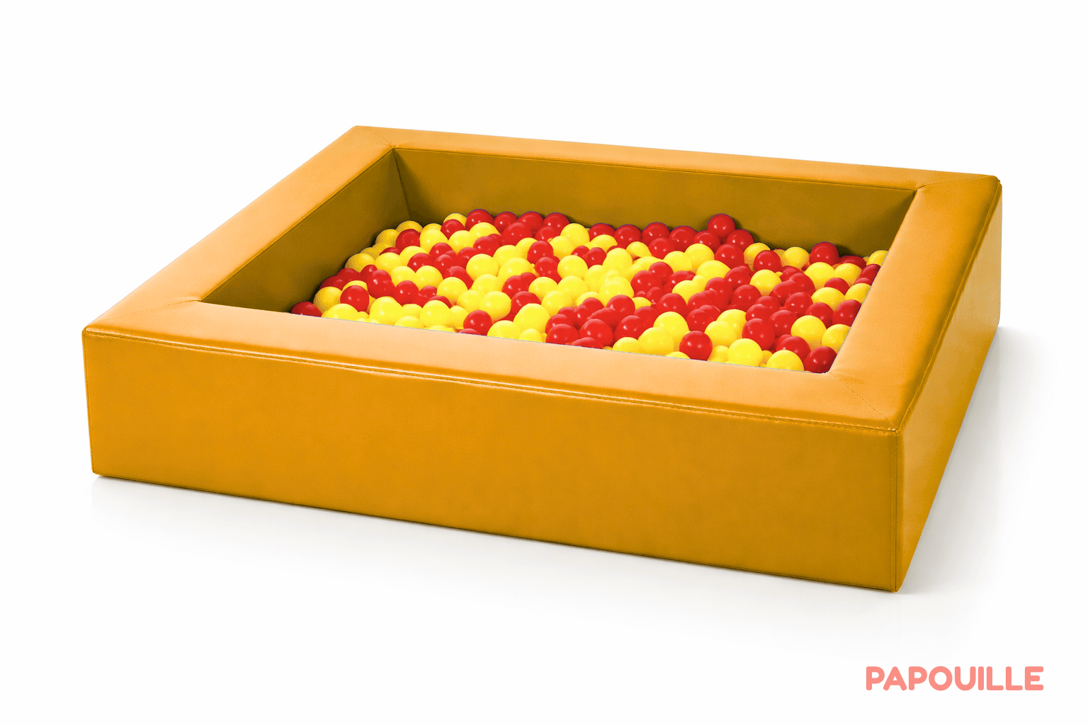 Piscine à balles en mousse revêtement pvc little - Miel