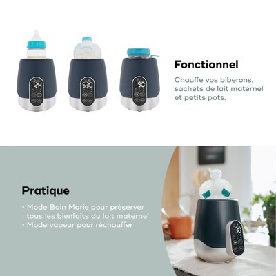Repas - Chauffe biberon et stérilisation - Chauffe-biberon Nomade - NutriSmart 