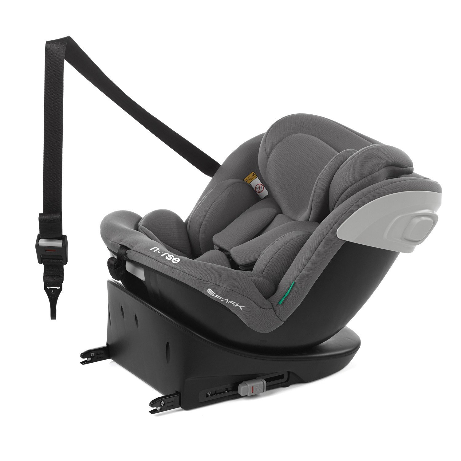 Siège auto Spark isofix - 40-150 cm - GP 0/1/2/3 - Gris