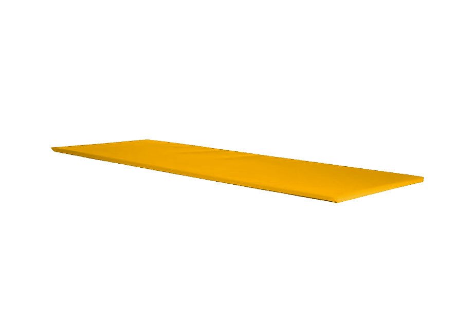 Tapis d'évolution en mousse pvc 200x120x3cm orange