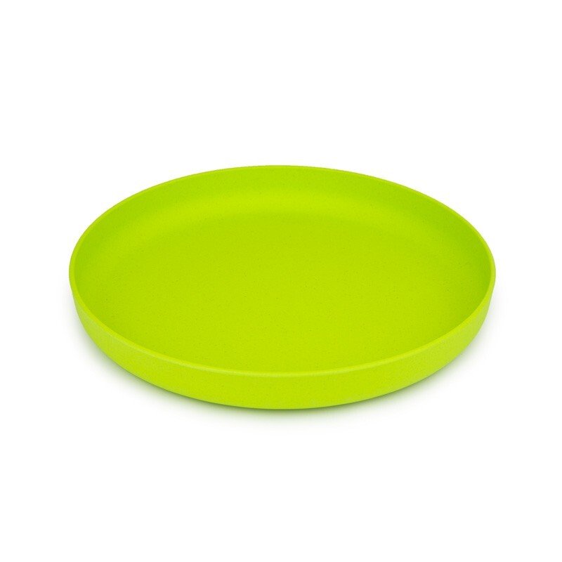 Assiette plate en pla diam. 17,8 vert