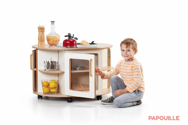 Mobilier - Mobilier de jeux d'imitation - Cuisine de jeu ilot ronde 