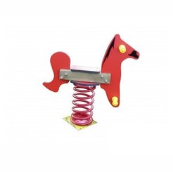 Mobilier - Aire de jeux et structure extérieure - Jeu extérieur cheval sur ressort
